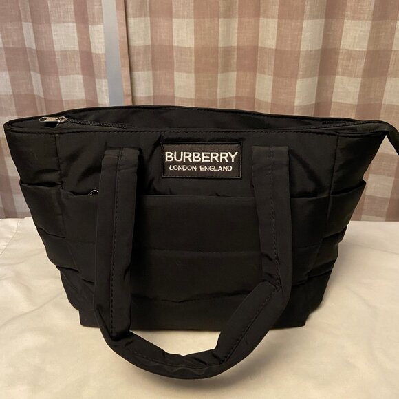 Women's Black Quilted Shoulder Bag - Picture 2 of 8